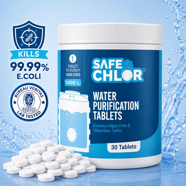 Safe Chlor 1000L - 30 Tablets
