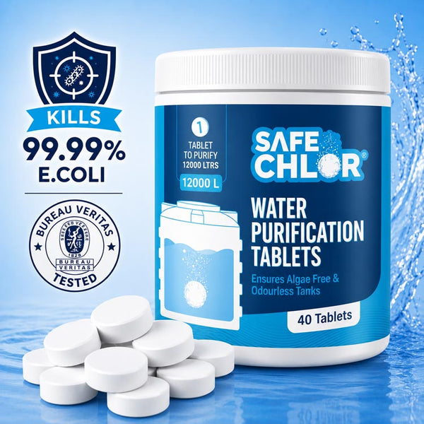 Safe Chlor 12000L - 40 Tablets